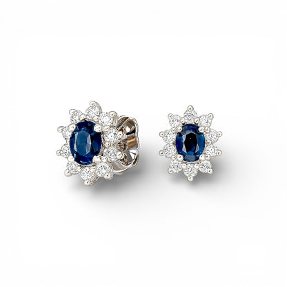 0.61 CT Sapphire Studs