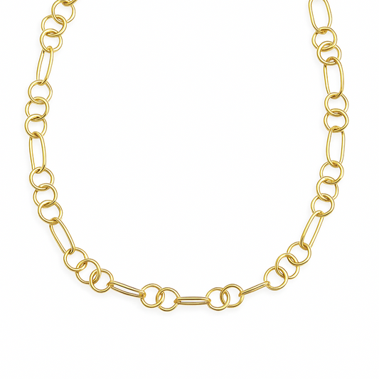 Gold Link Chain 18" Necklace