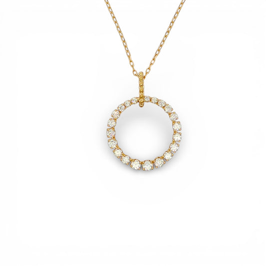 0.59 CT Diamond Necklace