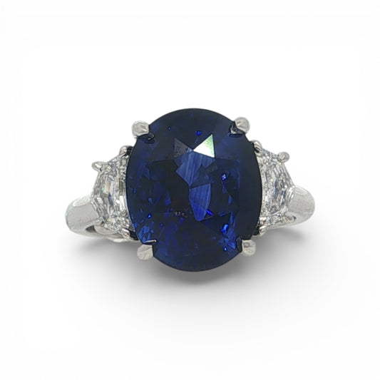 8.33 CT Blue Sapphire Ring