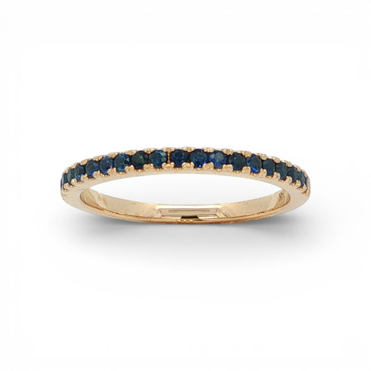 0.30 CT Blue Sapphire Ring