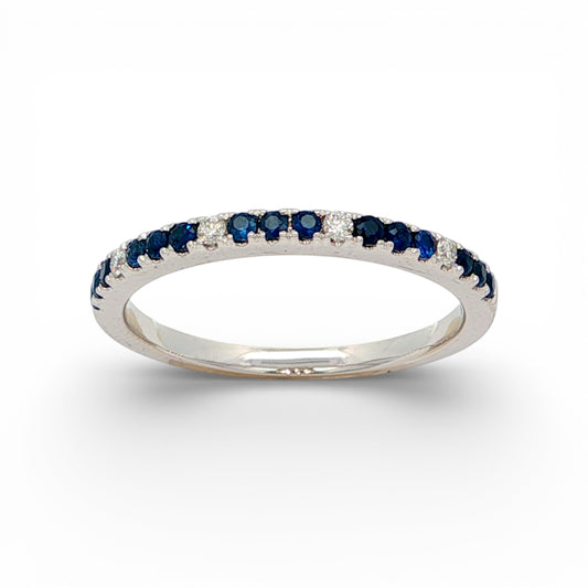 0.27 CT Blue Sapphire Ring