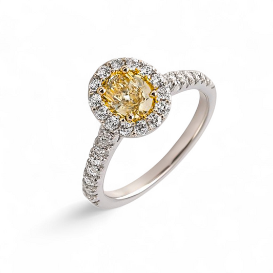 1.00 CT White Diamond Ring