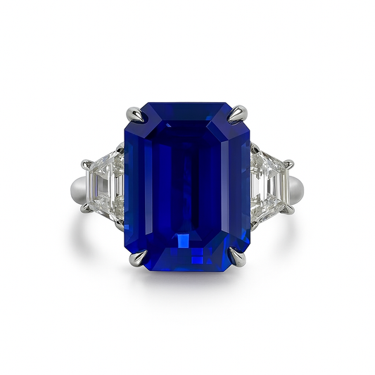 10.02 Unheated Sapphire Ring