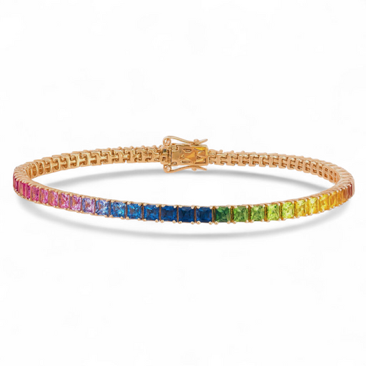 7.92 CT Rainbow Bracelet