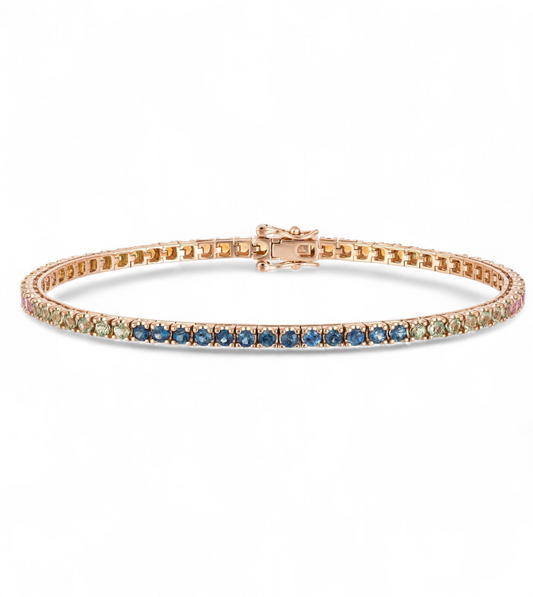 4.27 CT Rainbow Bracelet